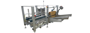 Case Erector Machine Bottom Taper Machine Model Hamrick-TE15 Hamrick Packaging Systems