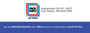 Pack Expo Registration Code Banner Hamrick Packaging Systems